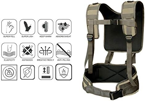 shrxy Metal Detector Generic Detecting Harness Sling for All Metal Detectors Pro-Swing 45 Same Model