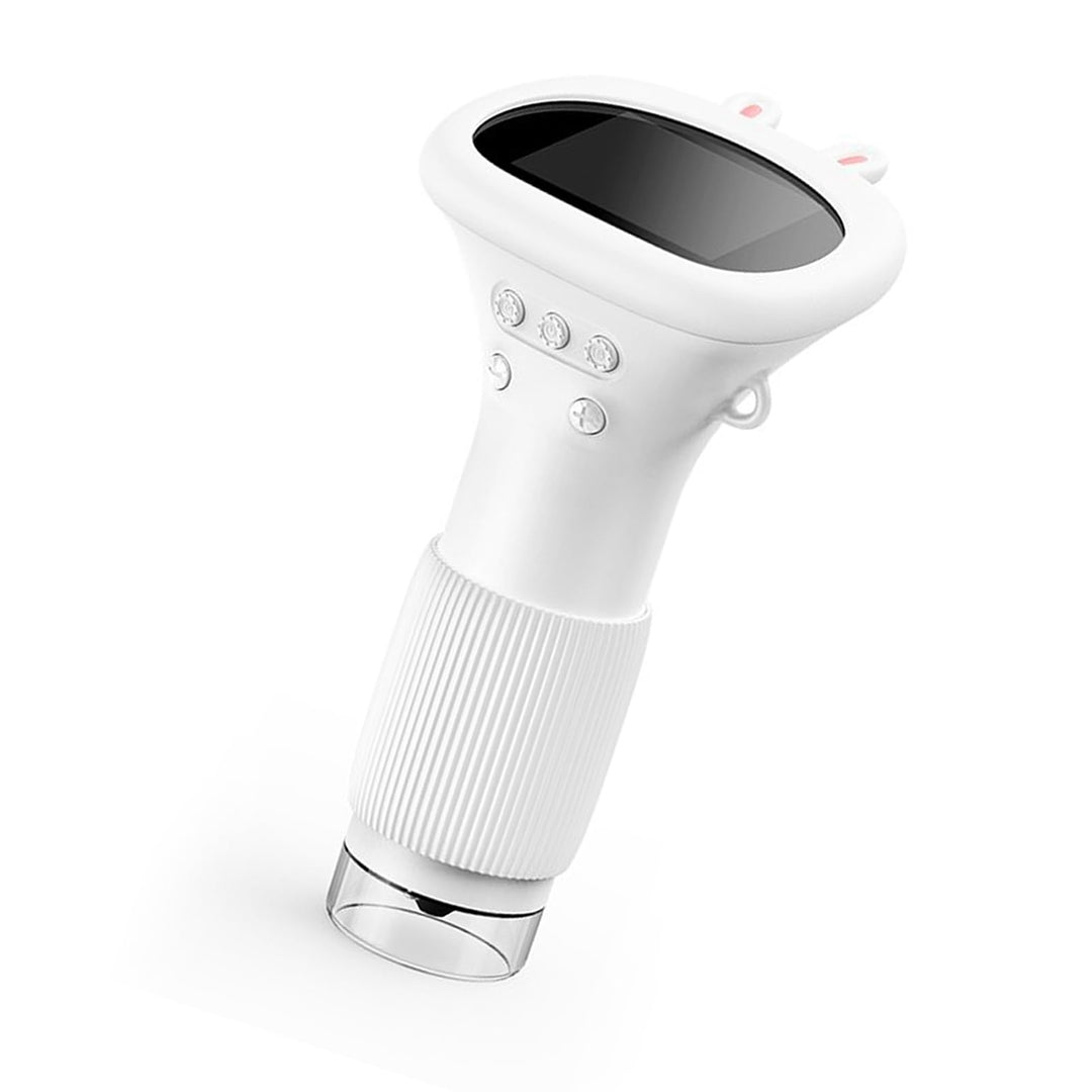 Mikroskop, Handheldmikroskop 2MP 2 Zoll -Bildschirm mit Einstellbaren 8 LEDs für Insektenfedernhaare