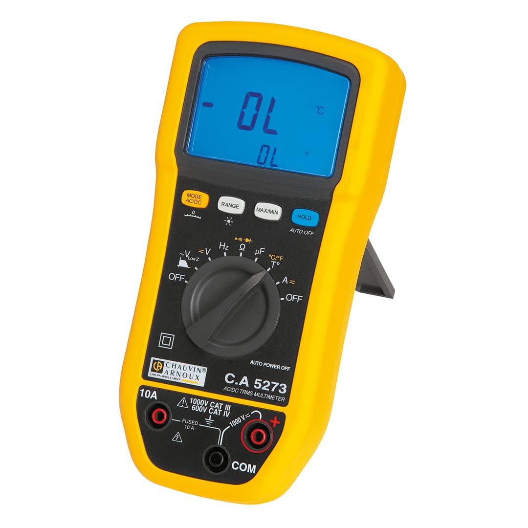 Chauvin Arnoux P01196773 C.A 5273 Digitalmultimeter, schwarz und gelb