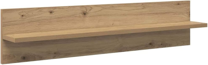 vidaXL Wandregale 4 pcs Artisan-Eiche 80 x 11,5 x 18 cm Holzwerkstoff, Wohzimmer Stauraum, Moderne W