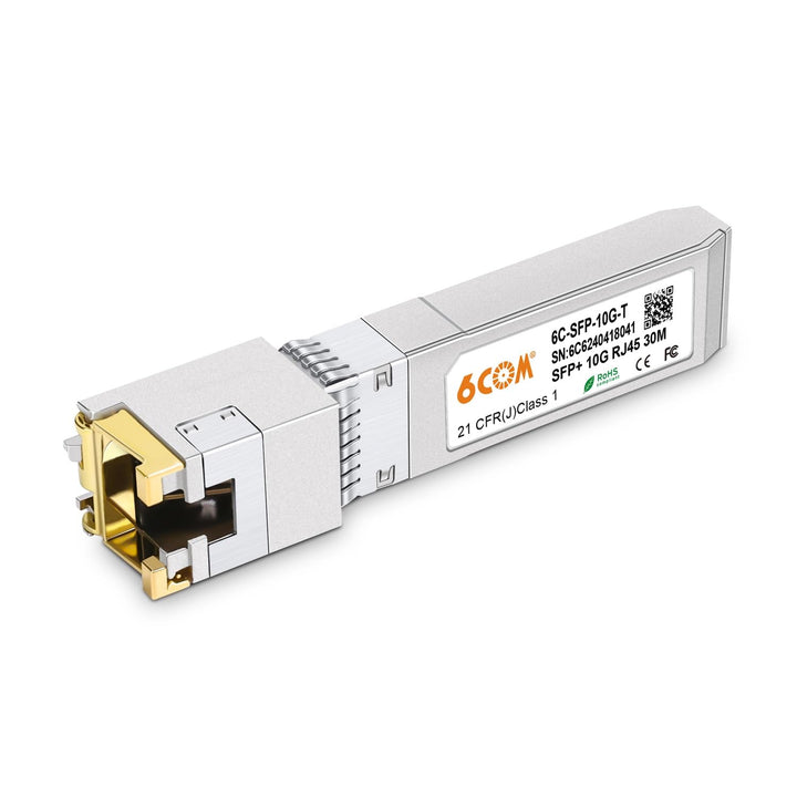 10GBASE-T SFP+ RJ45 Module jusqu&