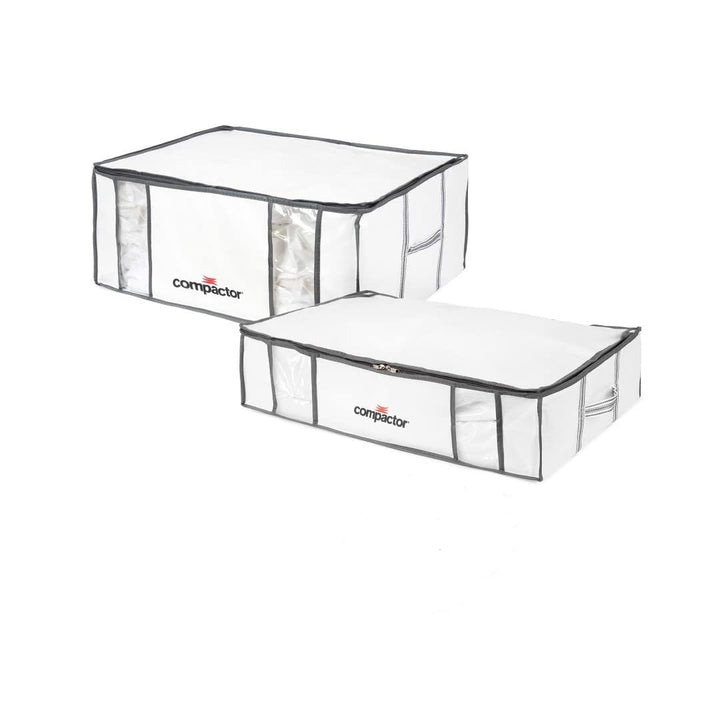 Compactor RAN7678 Set mi 4 Vakuum Aufbewahrungstasche, Weiss 2 Stück Assorted size, 2 Stück Assorted