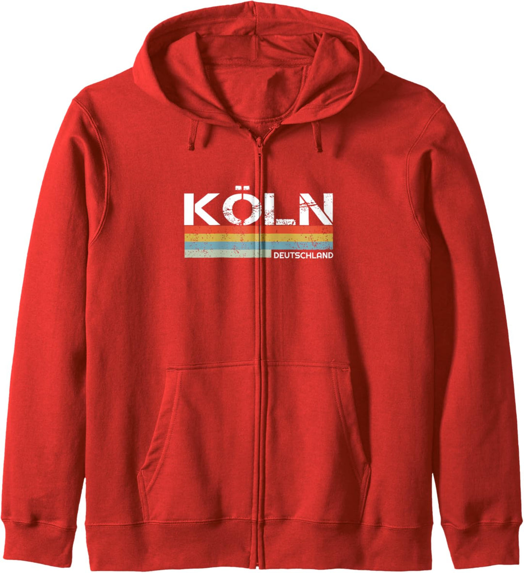 Köln und Köln Kapuzenjacke