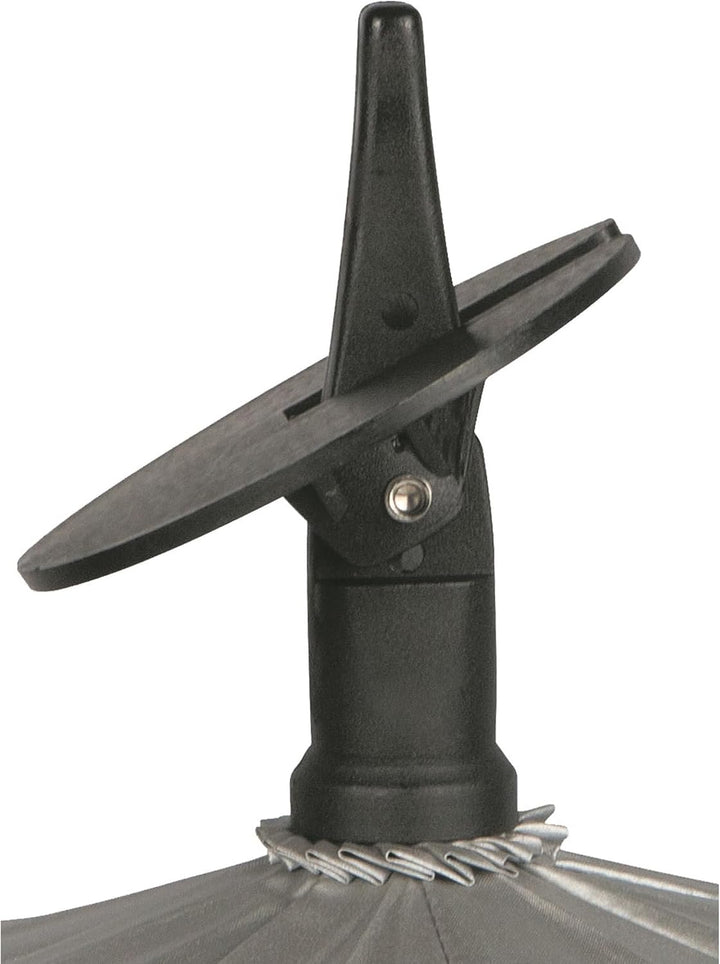 Haas-Jordan Unisex-Adult Spectator seat Umbrella, Silber, Einheitsgrösse