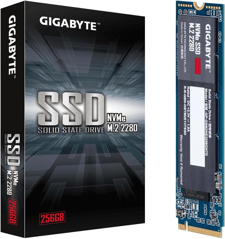 Gigabyte NVMe SSD 256GB