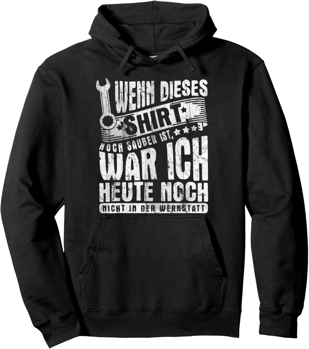 Racing Car Tuner Tuning Mechanikerin KFZ Car Pulli Pullover Hoodie