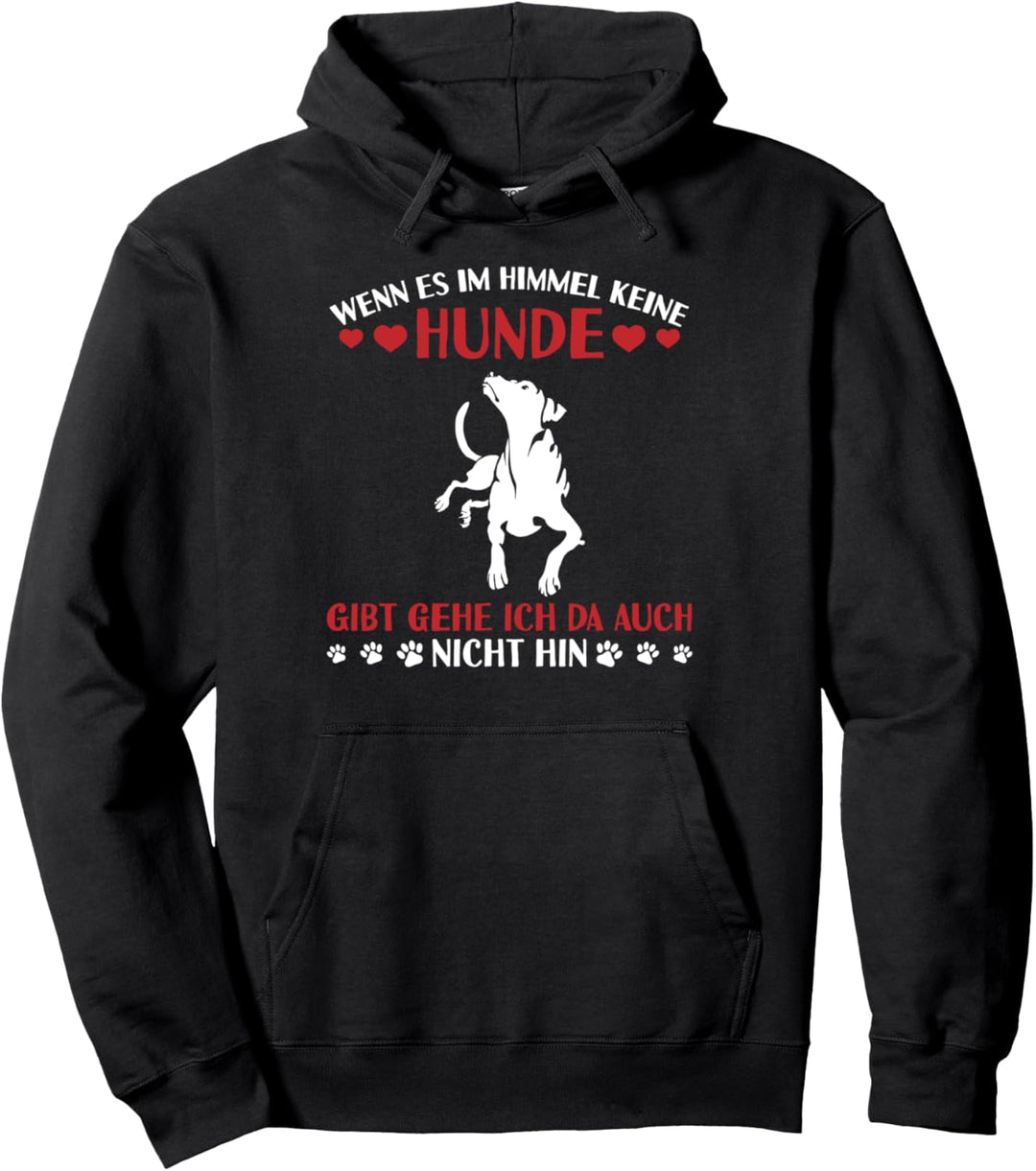 Hunde Geschenk Herrchen Frauchen Hund Hundemama Spruch Pullover Hoodie