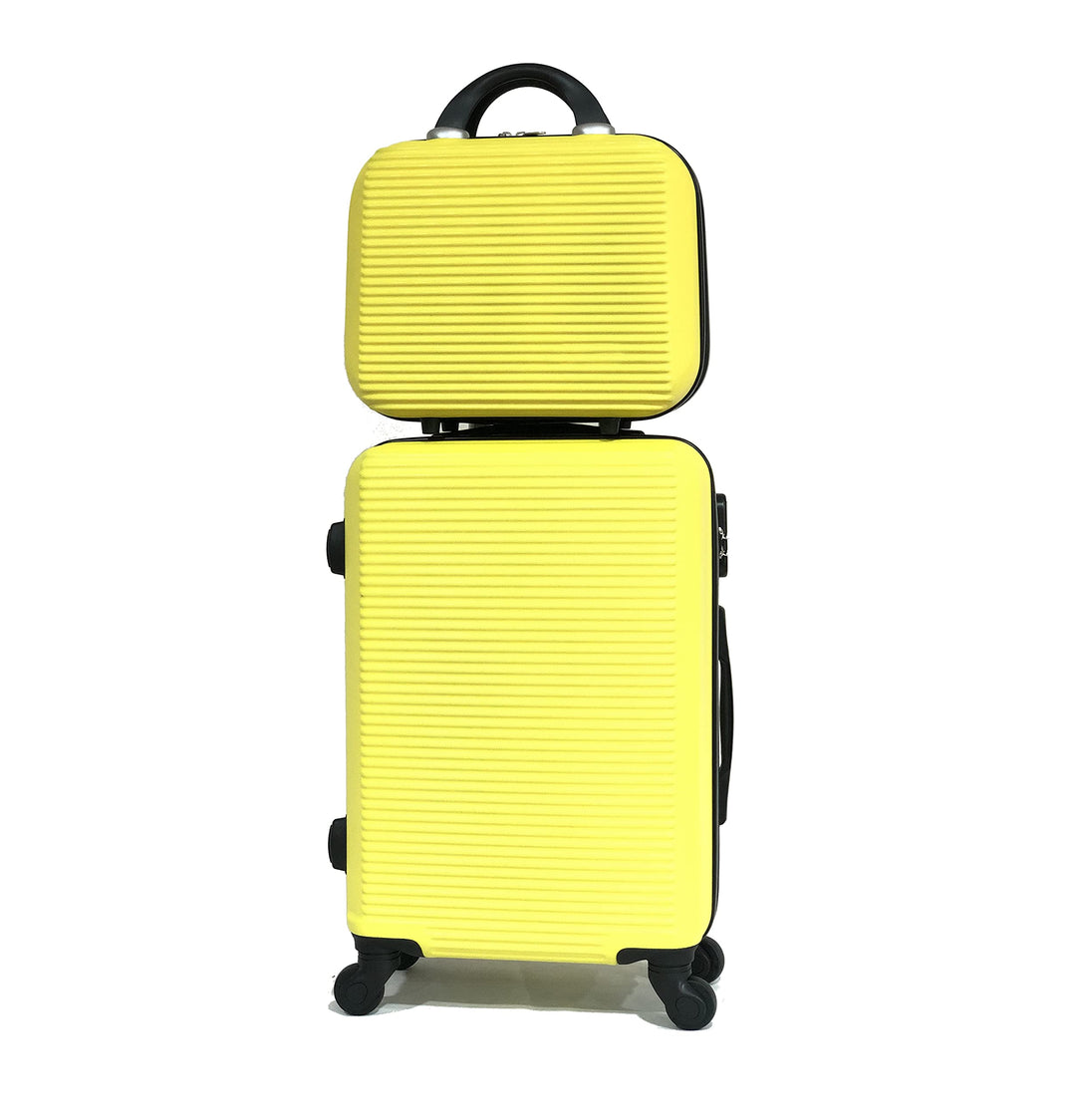 Kabine/Mittelgrosser Koffer mit oder ohne Vanity, Gelb (5859), Cabine &amp; Vanity