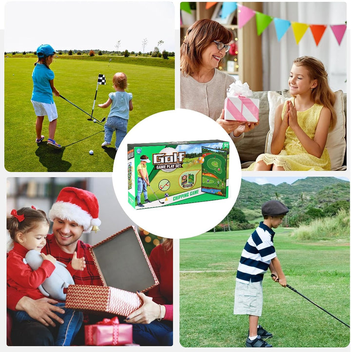 Chip-and-Stick-Golfspiel, Golf-Dart-Chipping-Spiel | Doppelseitige Übungsmatte Golf-Chipping-Spiel -
