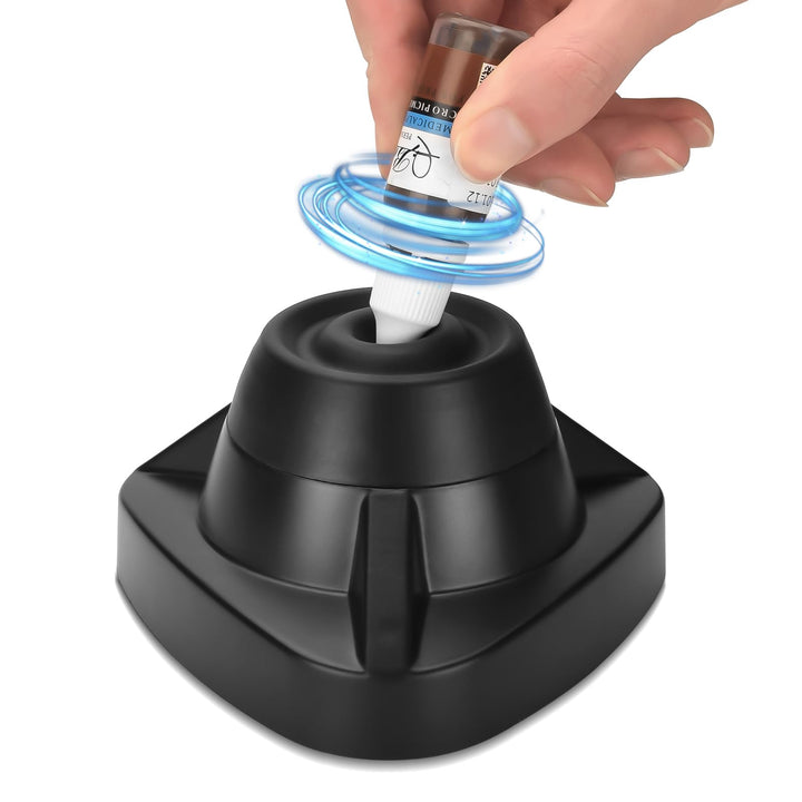ATOMUS Black Mini Vortex Mixer 10000RPM Liquid Lab Paint Mixer Shakers Strong Vortex Shaking Blender