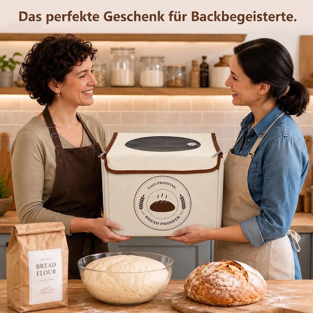 Brot Gärbox 21–50℃ Temperaturregelung, 24H Timer