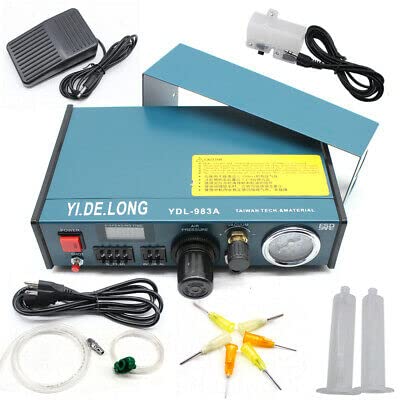 PräZiser Klebstoffspender Glue Dispenser Auto Solder Paste Liquid Dropper High-Precision Ydl-983A Au