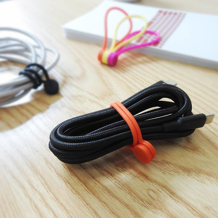 SMART&amp;COOL Wiederverwendbare Magnetische Kabelbinder, Multifunktionale Silikon Magnet Kabelbinder fü