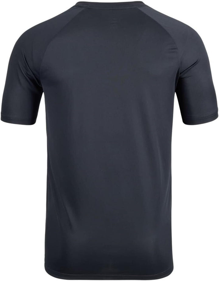 Odlo Herren Essentials Print_313962 Kurzarm Laufshirt (1er Pack), S Schwarz