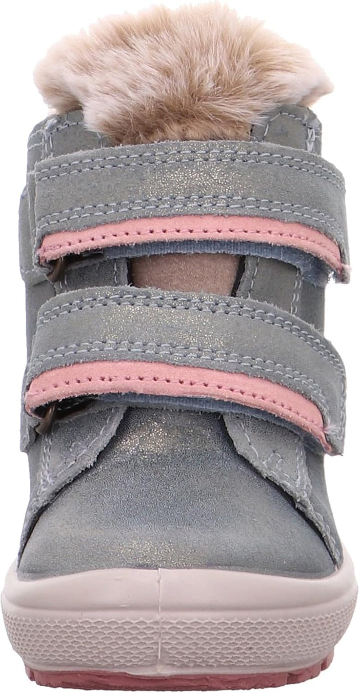 Superfit Mädchen Groovy Schneestiefel 22 EU Hellgrün Beige 7500, 22 EU Hellgrün Beige 7500