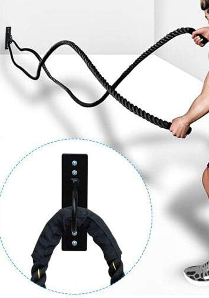 G5 HT SPORT 【Ring für Wand/Decke Ø12 cm für Battle Rope oder Suspensionstraining】 Eye Plate Halterun