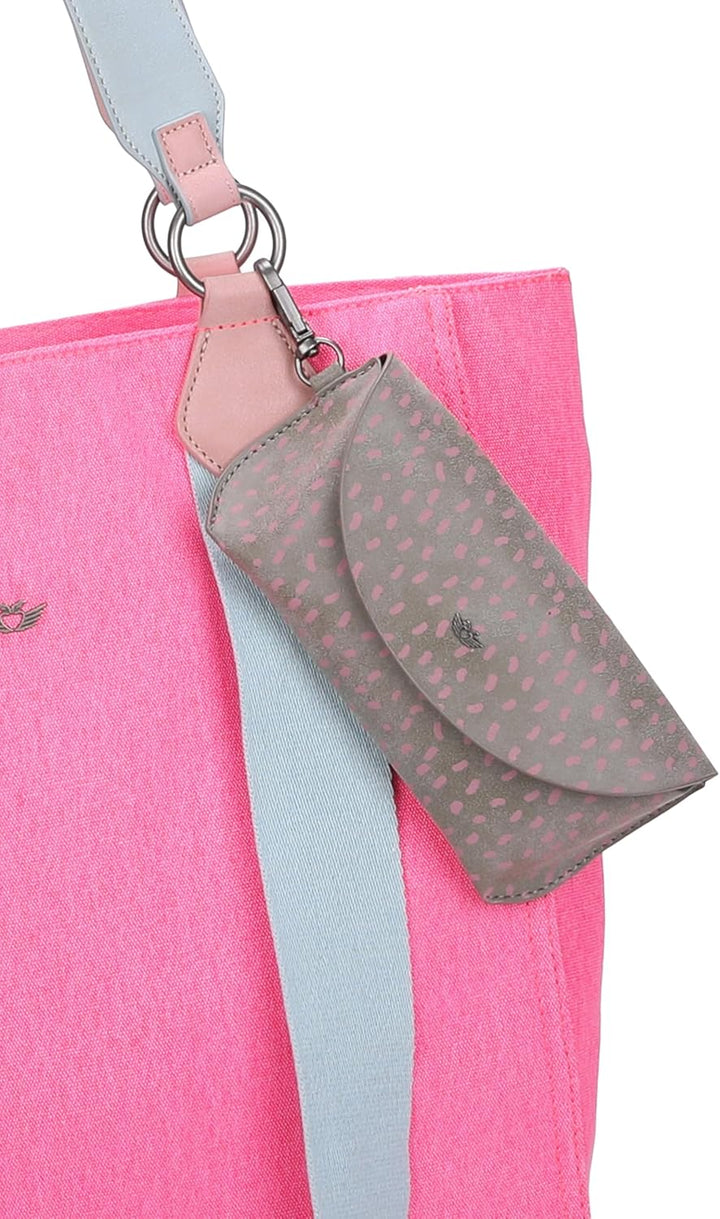 Fritzi aus Preussen Damen Izzy02 Canvas Shopper Neon Pink, Neon Pink