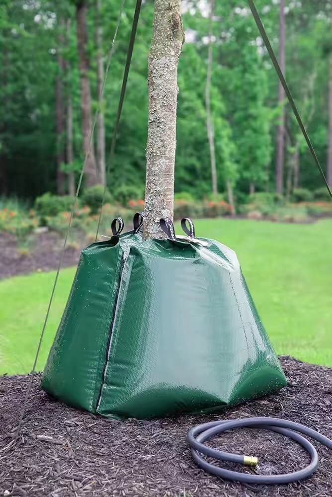Vrgadonor Baumbewässerungsbeutel,langlebiger PVC-Bewässerungsbeutel mit langsamer Freisetzung und Re