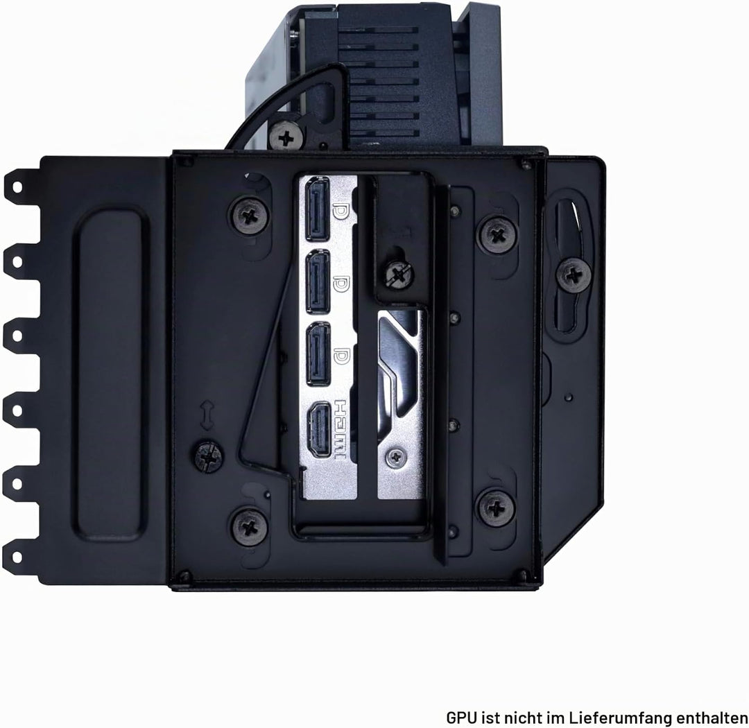 Lian Li Vertikales GPU-Halterungs-Kit VG4-5-V4, mit PCIe 5.0-Riser-Kabel – Schwarz