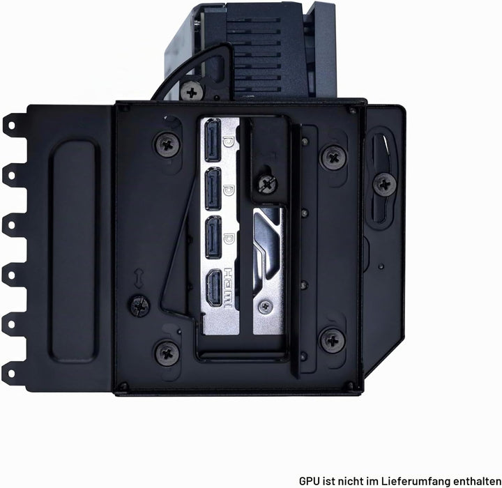 Lian Li Vertikales GPU-Halterungs-Kit VG4-5-V4, mit PCIe 5.0-Riser-Kabel – Schwarz