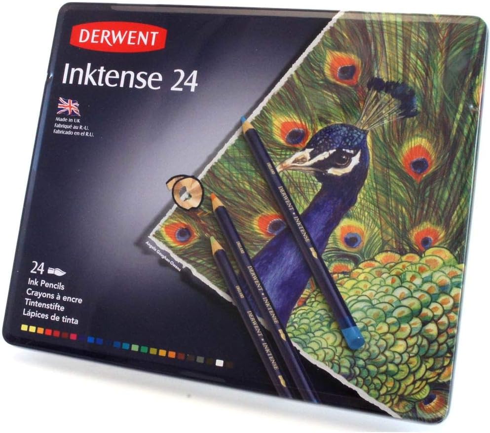 Art Alternatives Derwent Inktense Bleistifte, 24 Stück