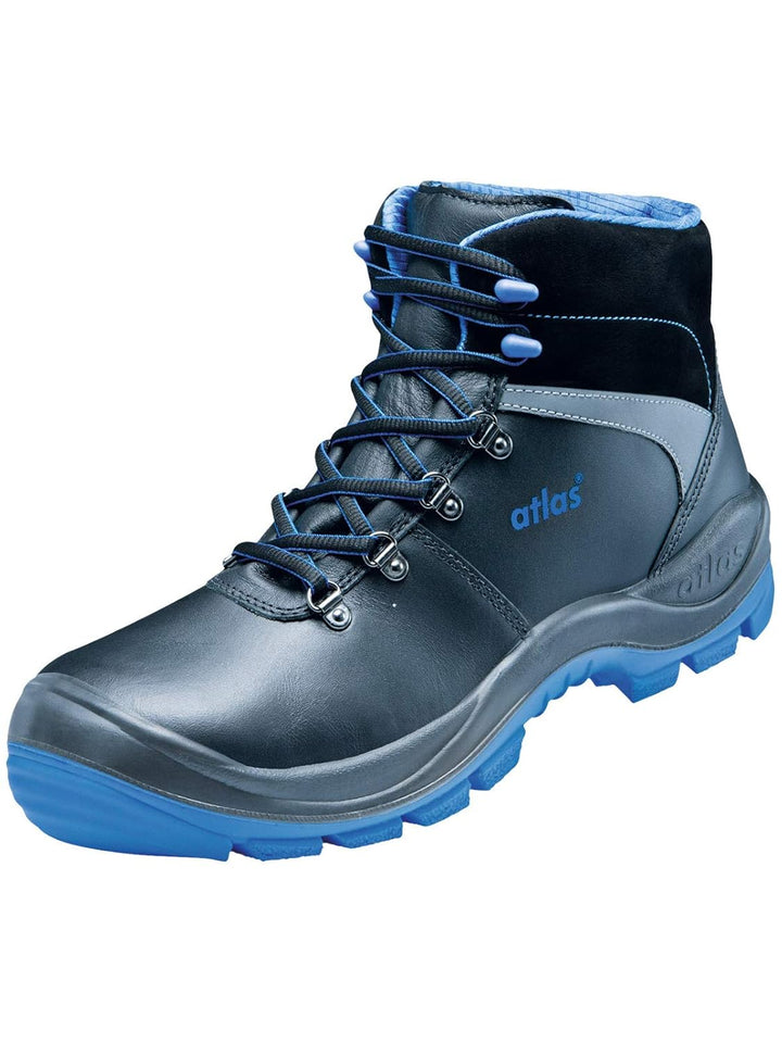 ATLAS S3 Herren Modern 49 EU Schwarz Blau, 49 EU Schwarz Blau