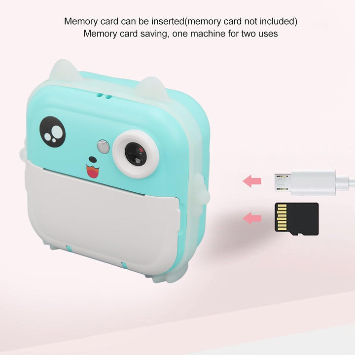 XUMIUZIY Sofortdruckkamera für Kinder, 1080p HD -Instant -Druck -Digitalkamera, Digitalkamera für Th