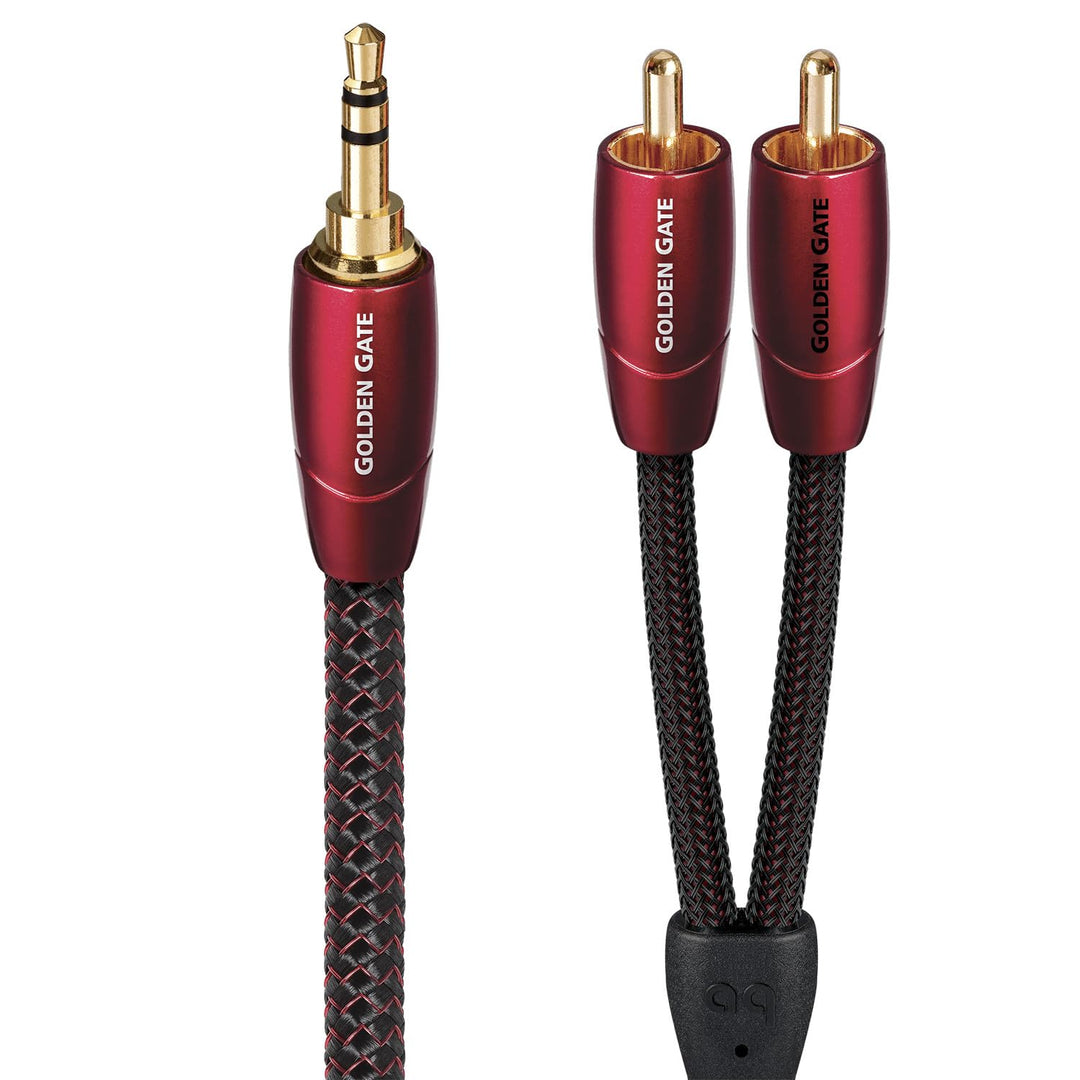 audioquest Golden Gate 3,5mm Klinke auf Cinch 0,6 M