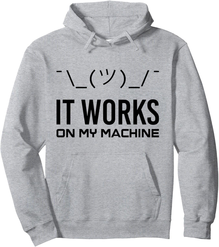 Es funktioniert auf meinem Machine Funny Computer Science Programmer PC Pullover Hoodie