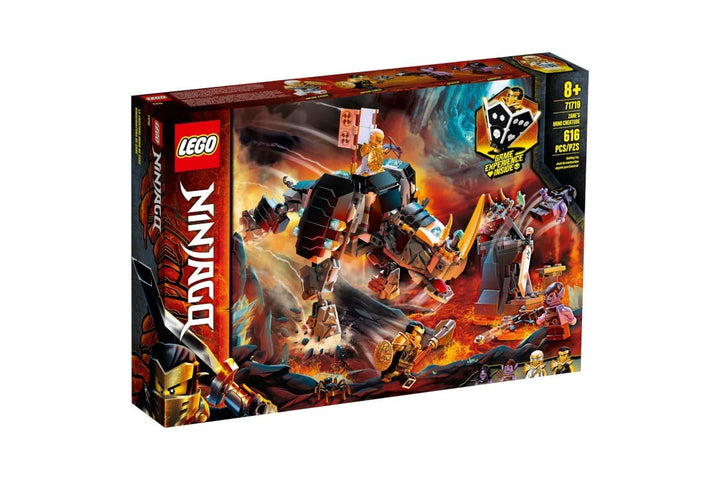 LEGO NINJAGO Zane’s Mino Creature 71719 Board Game Adventure, Ninja Building Set for Kids, New 2020