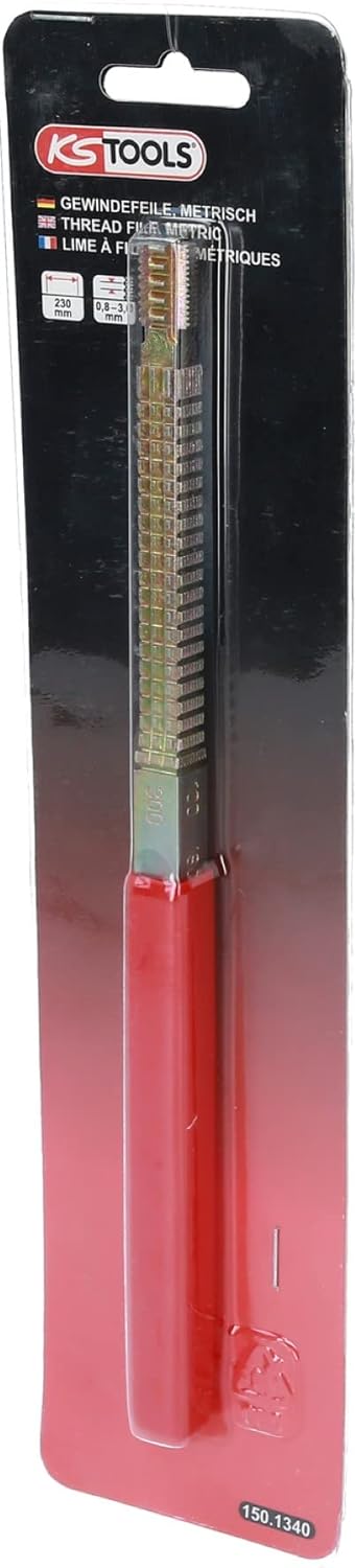 KS Tools 150.1340 Gewindefeile, metrisch, 230mm