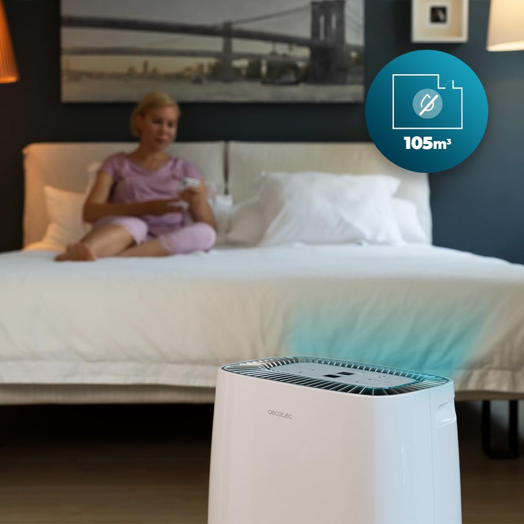 Cecotec Big Dry 4000 Expert Luftentfeuchter mit Timer 24 h, 10 L/Tag, herausnehmbarer Tank 2,5 Liter