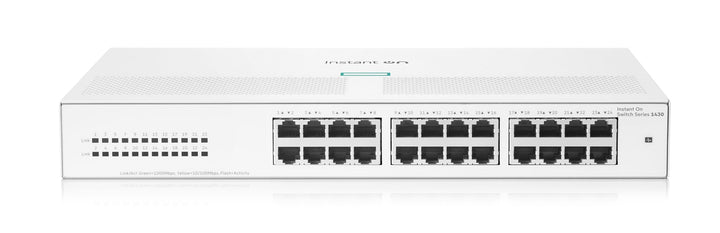 Aruba Instant On 1430 24-Port Gb Unmanaged Layer-2-Ethernet-Switch | 24x 1G | Lüfterlos | EU-Kabel (