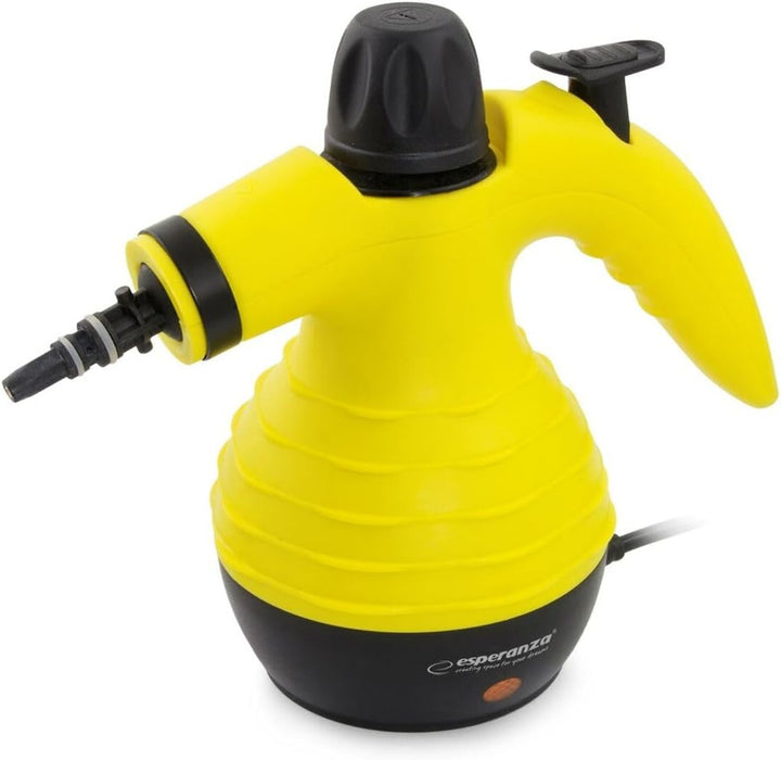 Esperanza EHS001 Steam Cleaner 0.35L Black Yellow 900W