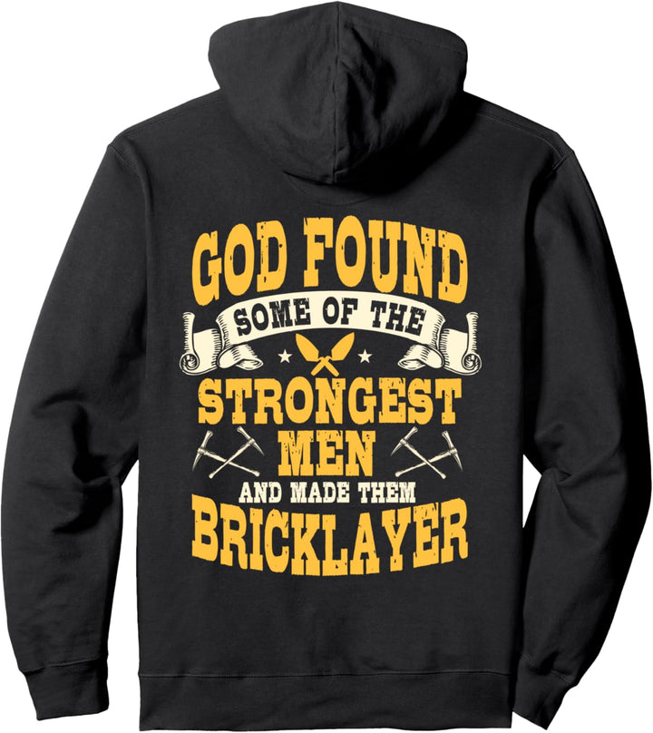Maurer Zement Mason Design auf der Rückseite der Kleidung Pullover Hoodie