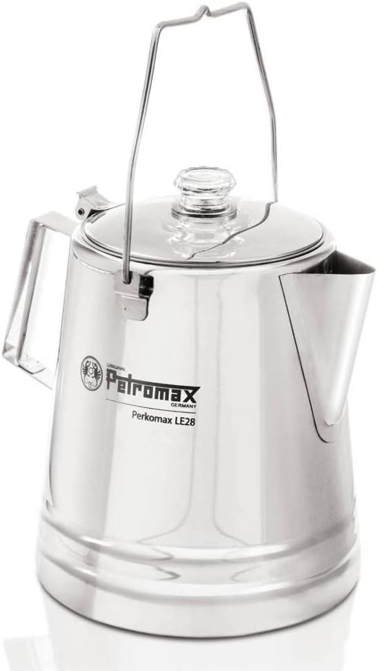 Petromax Perkolator Perkomax - Kaffeekanne für verschiedene Herdarten und offenes Feuer - aromatisch