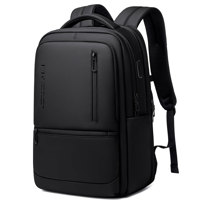 Fenree.geer 1800D Erweiterbarer Laptop Rucksack,Rucksack Herre 21,6L-32,4L Schwarz 2 Erweiterbar, Sc