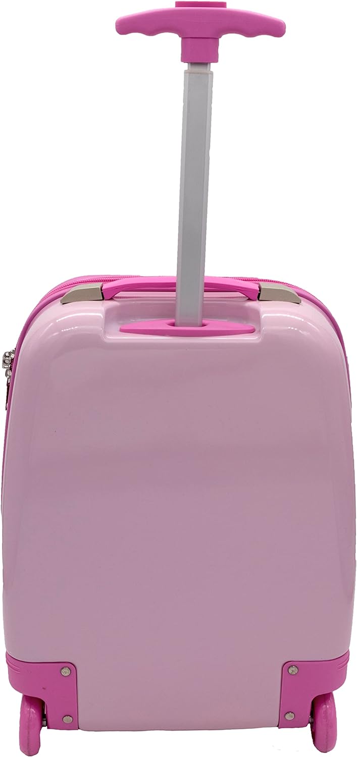 Undercover Kinder Hartschalen Trolley Handgepäck, 2 Rollen, 20 x 44 x 33 cm - 23 l, Motiv: Minnie Mo
