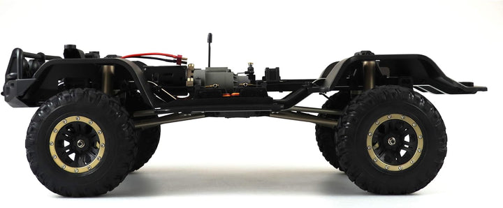 Amewi 22471 AMXRock RCX8P Scale Crawler Pick-Up 1:8, ferngesteuertes Fahrzeug, RTR, grün