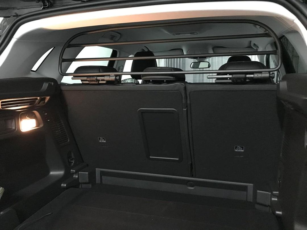 ERGOTECH Trenngitter Hundegitter kompatibel mit OPEL Grandland X, RDA65HBG-XS, für Hunde und Gepäck
