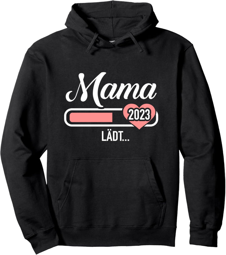 Mama 2023 lädt Schwangerschaft verkünden Pullover Hoodie