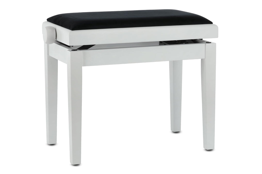 GEWA Pianobänke, Pianostuhl Deluxe weiss matt Weiss Matt Deluxe, Weiss Matt Deluxe