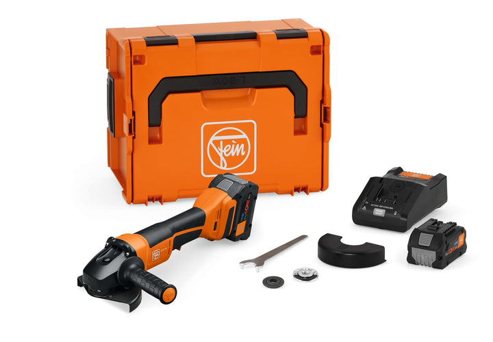 FEIN Akku-Winkelschleifer Ø125 mm, CCG18-125-12 PD AS Set Procore, 18V, Staubresistent, leistungssta