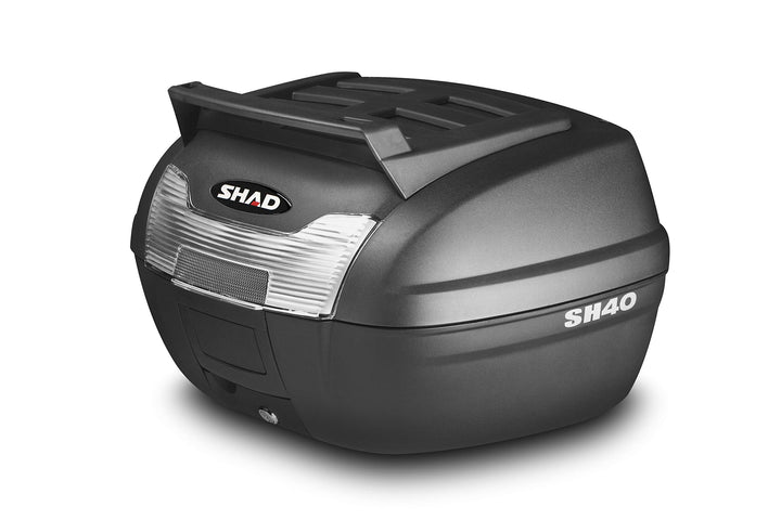 D0b40199 - Koffer oder Tasche hinten, für Roller oder Motorrad, sh40 sh 40 mit oberem Gitte