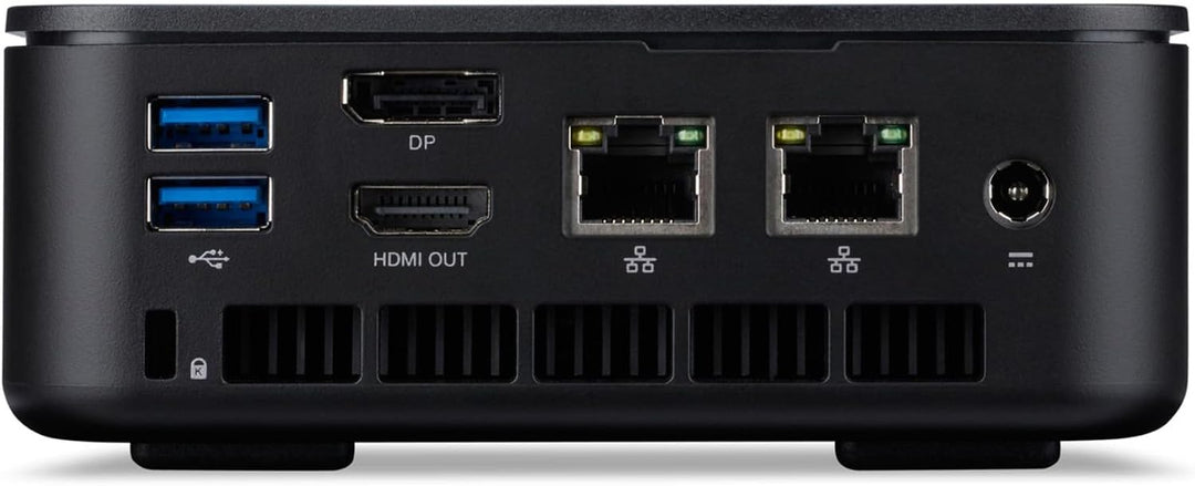Acer Mini PC | Veriton NUC | Schwarz | Core i7 1355U | RAM: 32GB | SSD: 1TB | Windows 11 Pro | Siche