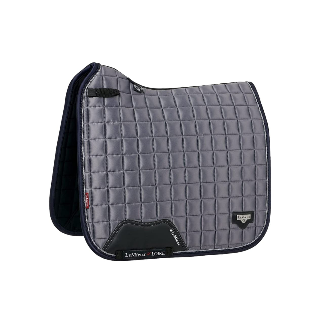 LeMieux Prosport Suede Dressage Square Dressurschabracke S/M Twilight Grey Loire Classic Square, S/M