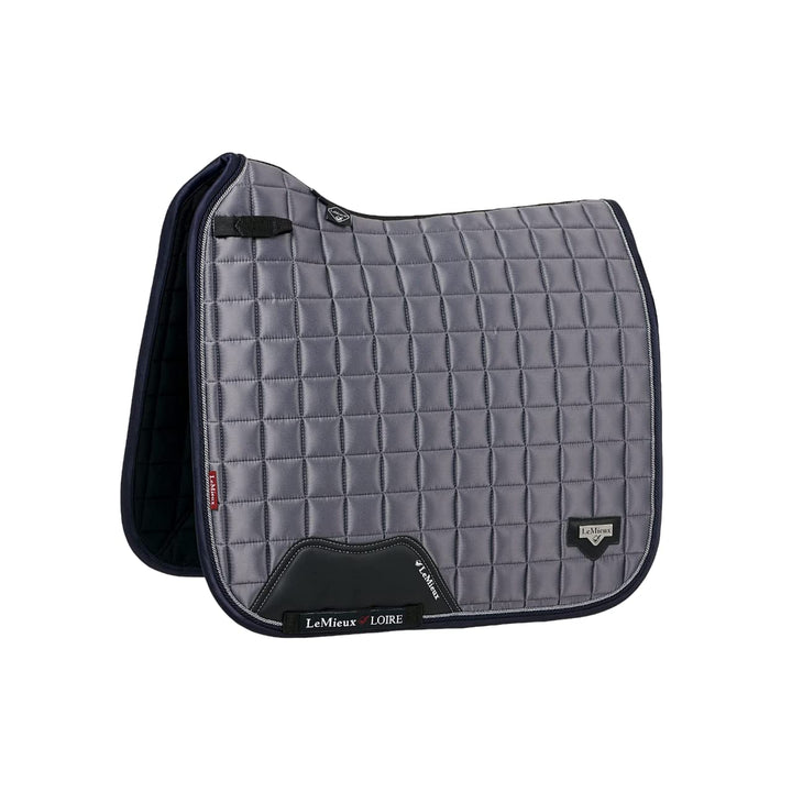 LeMieux Prosport Suede Dressage Square Dressurschabracke S/M Twilight Grey Loire Classic Square, S/M