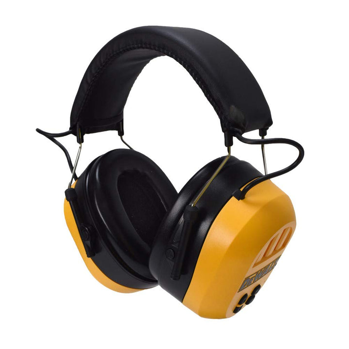 DEWALT Bluetooth Hearing Protector, Black/Yellow, Model:DPG17
