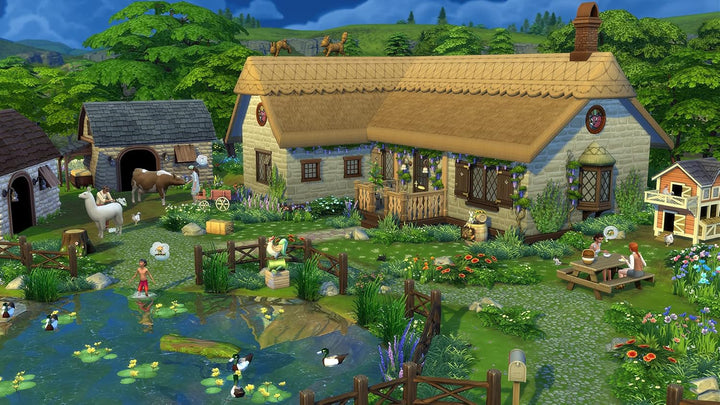 Die Sims 4 Landhaus-Leben (EP11)| Erweiterungspack | PC/Mac | VideoGame | Code in der Box | Deutsch