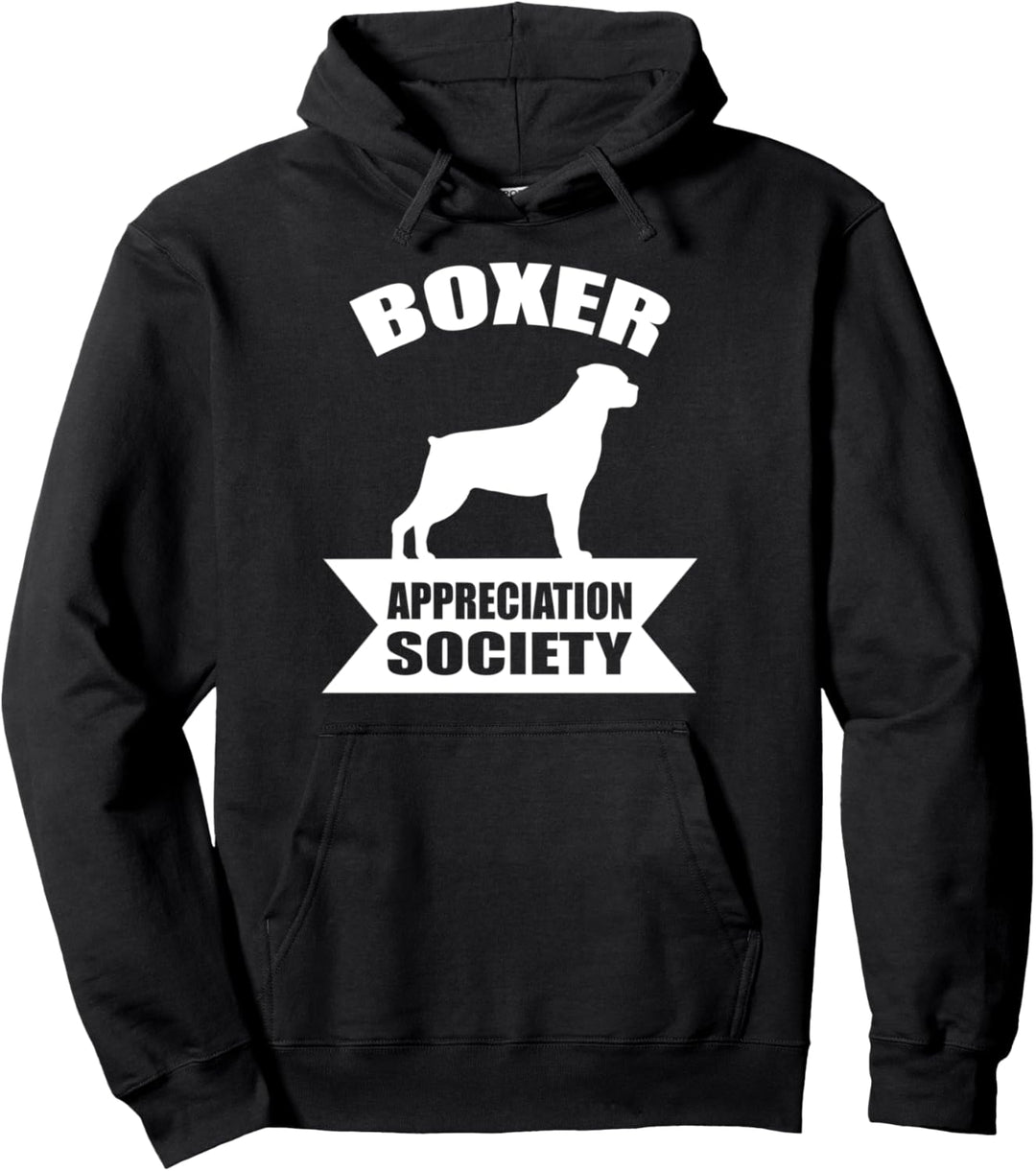 Boxer Dog Pullover Hoodie